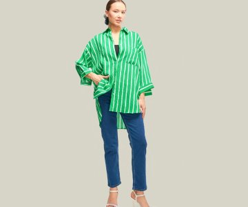 Oversize Stripped - 820cizgi